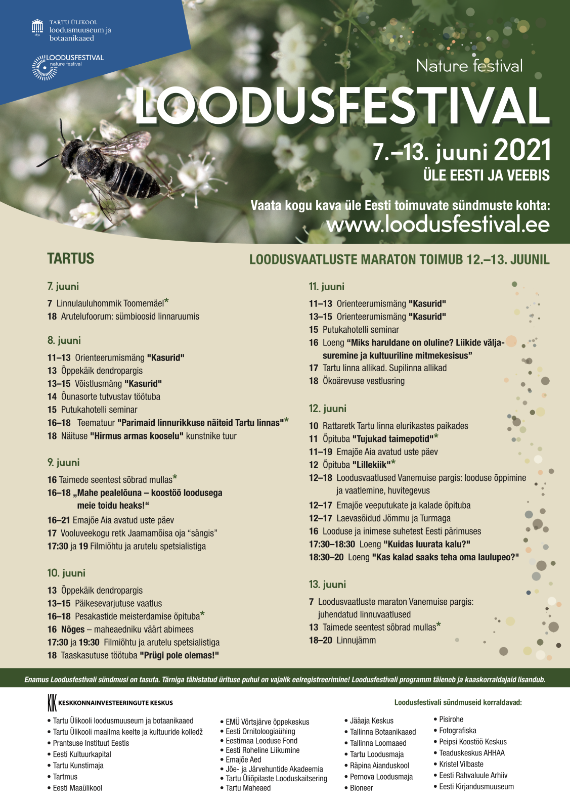 Loodusfestivali programm