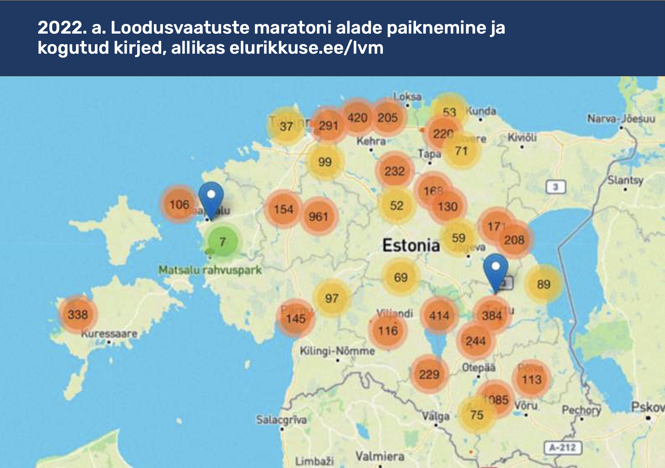 Loodusvaatluste maraton 2022