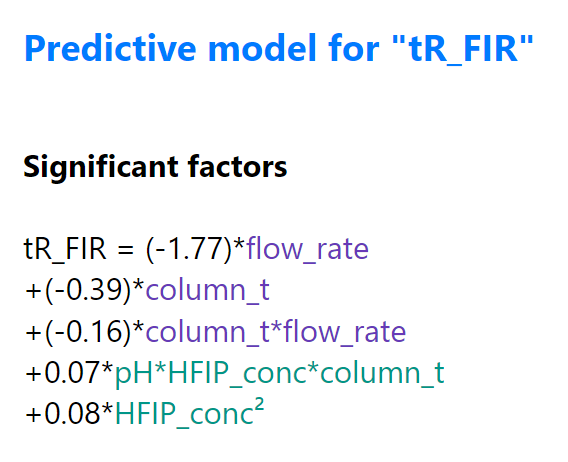 ffd fir model