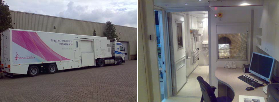 OÜ Mammograafi poolt kasutatav mobiilne labor väljast- ja seestpoolt (OÜ Mammograaf).