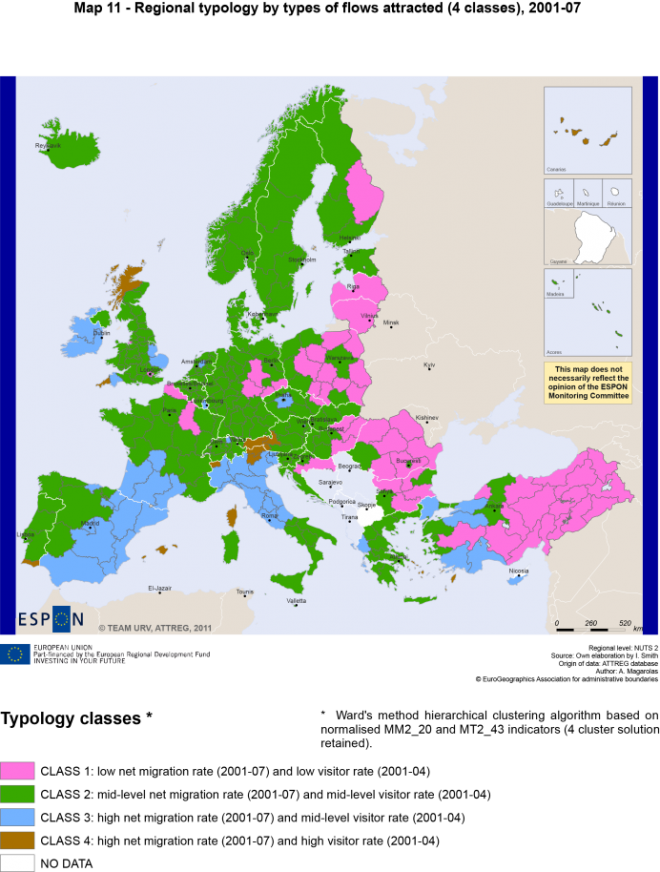 Regionaalsed atraktiivsuse tüpoloogiad 