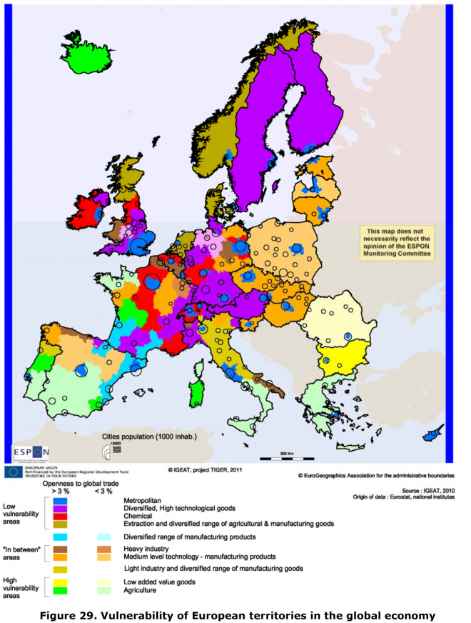 Regioonide haavatavus globaalses majanduses