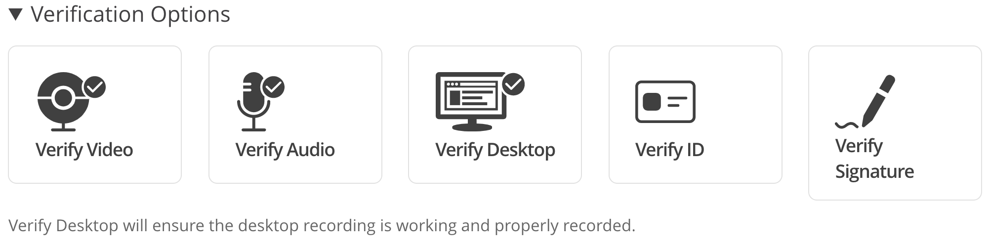 verifications