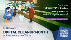 Digital cleanup month poster