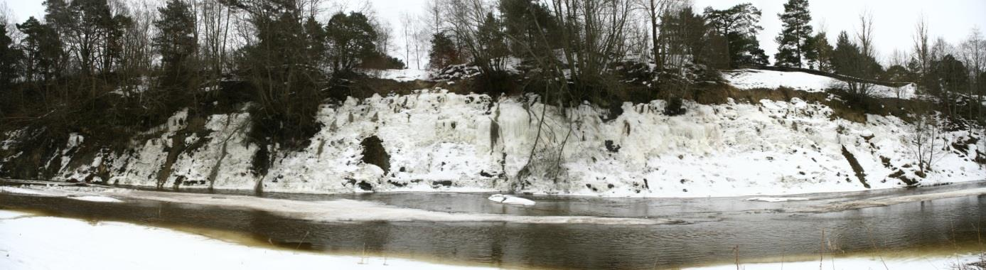 Kose-Lükati paljandi panoraampilt (foto: T. Ani , 2013).