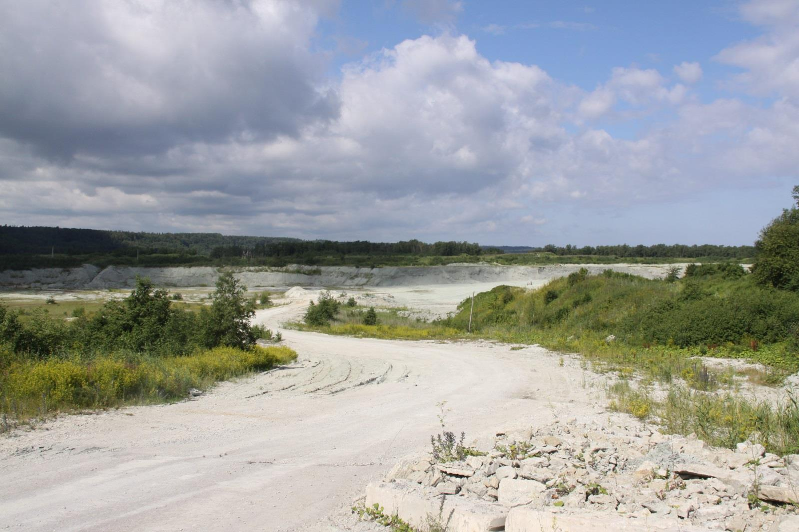 Ülevaade Kunda mereäärse savikarjääri väravast (foto: T. Meidla, 2015).