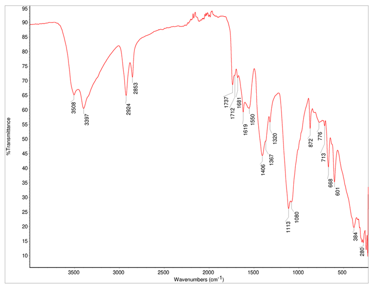 Fig 2. IR spectrum