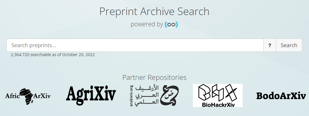 preprint portal