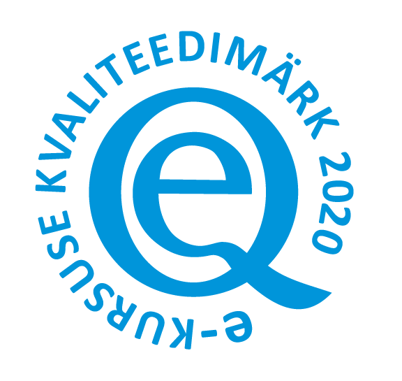 E-kursuse kvaliteedimärk 2020