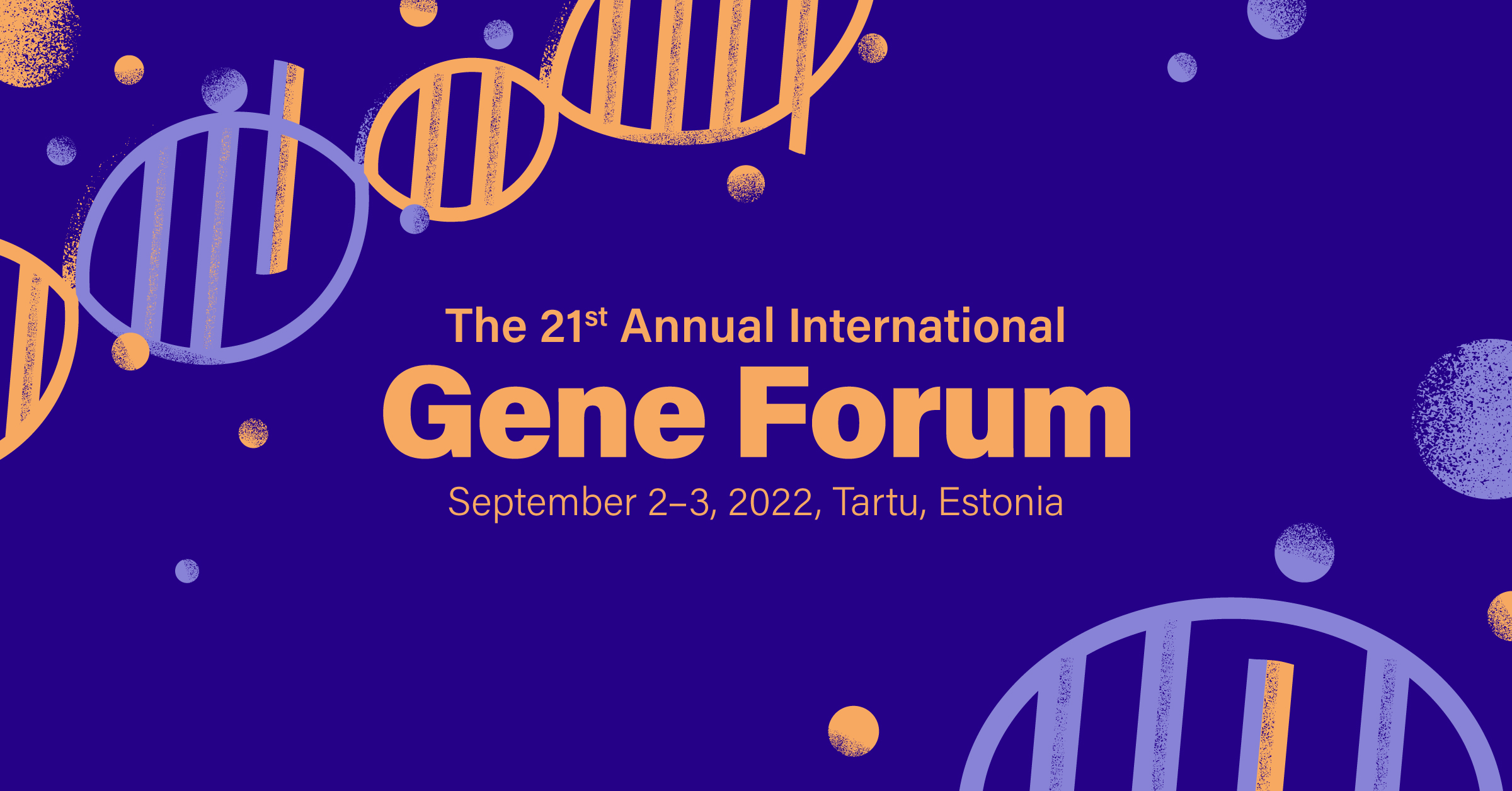 Geneforum 2022