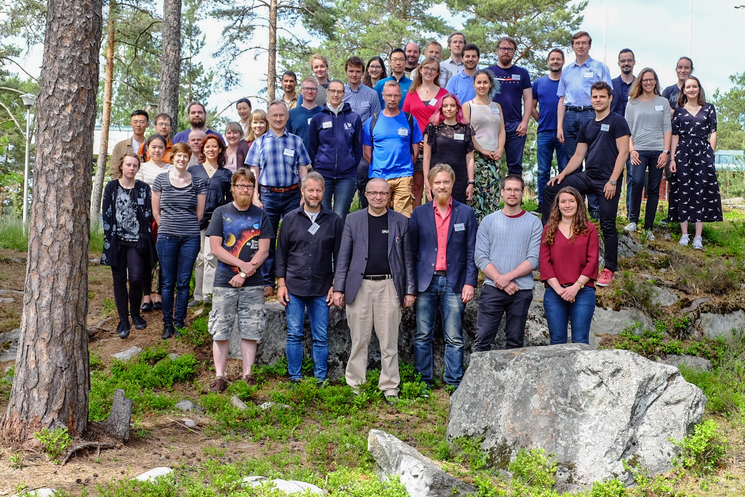 group photo of ion workshop 2019