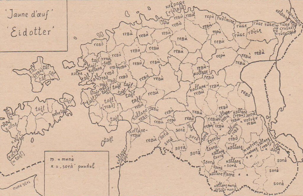 Saareste 1924 - munakollane