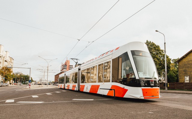 Tram in Tallinn