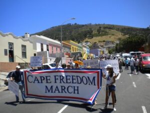 Cape Party's Freedom March