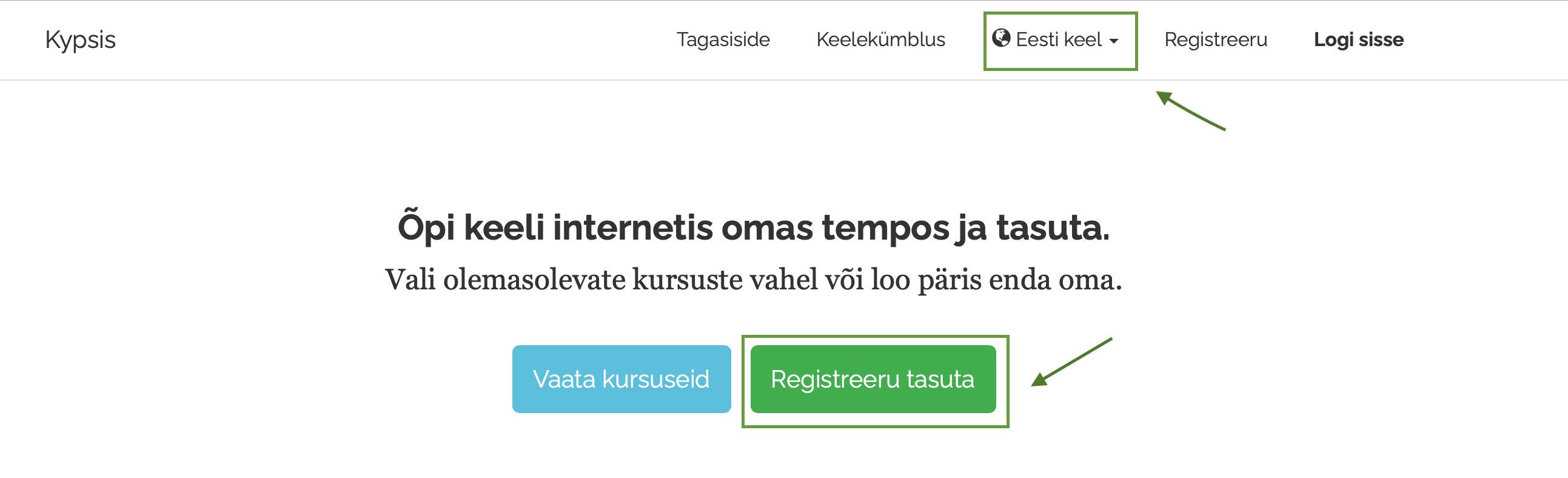 Konto loomine