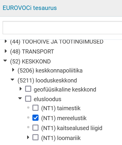 EuroVoci alamvaldkonnad