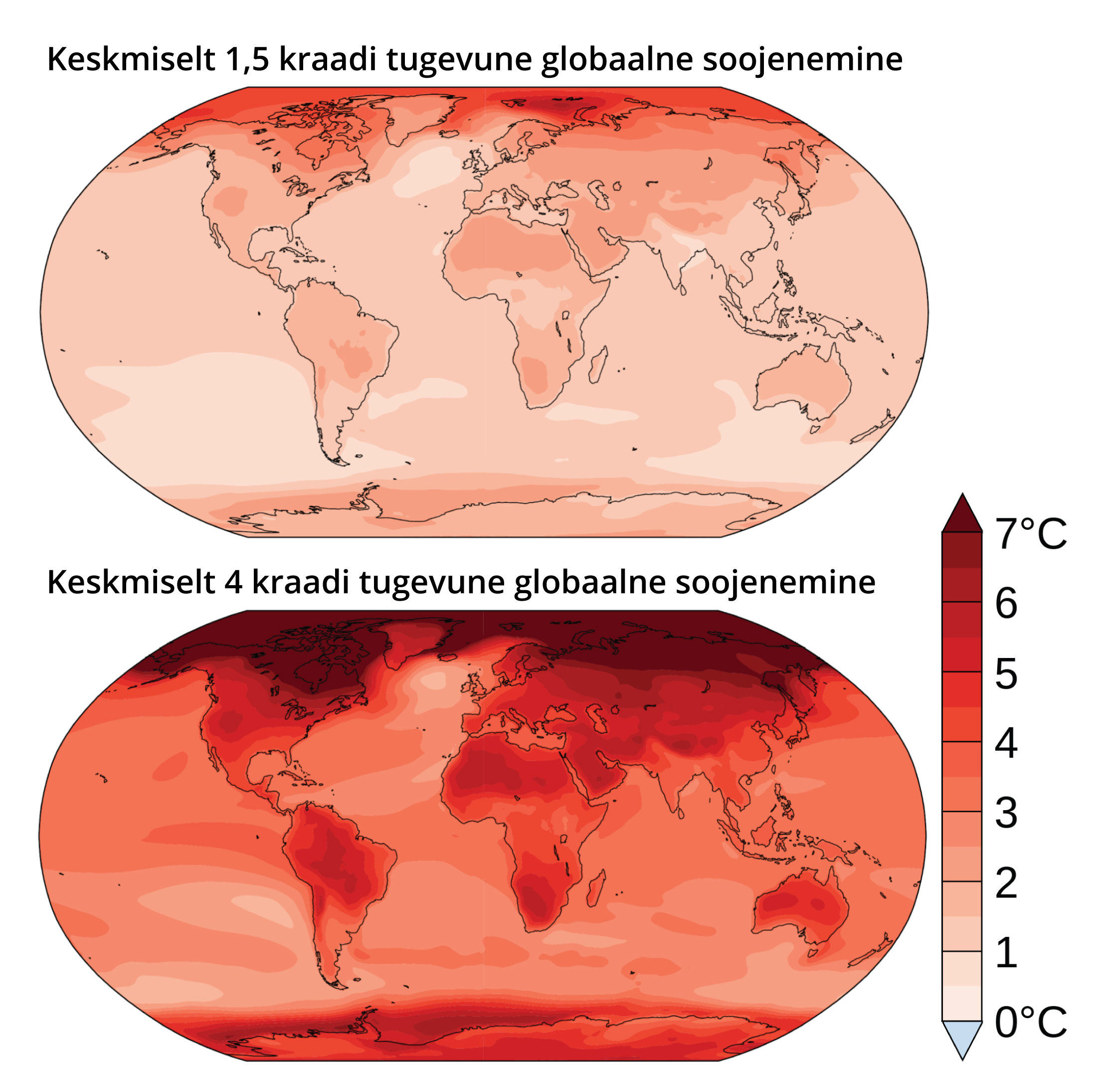 Prognoositav temperatuurimuutus