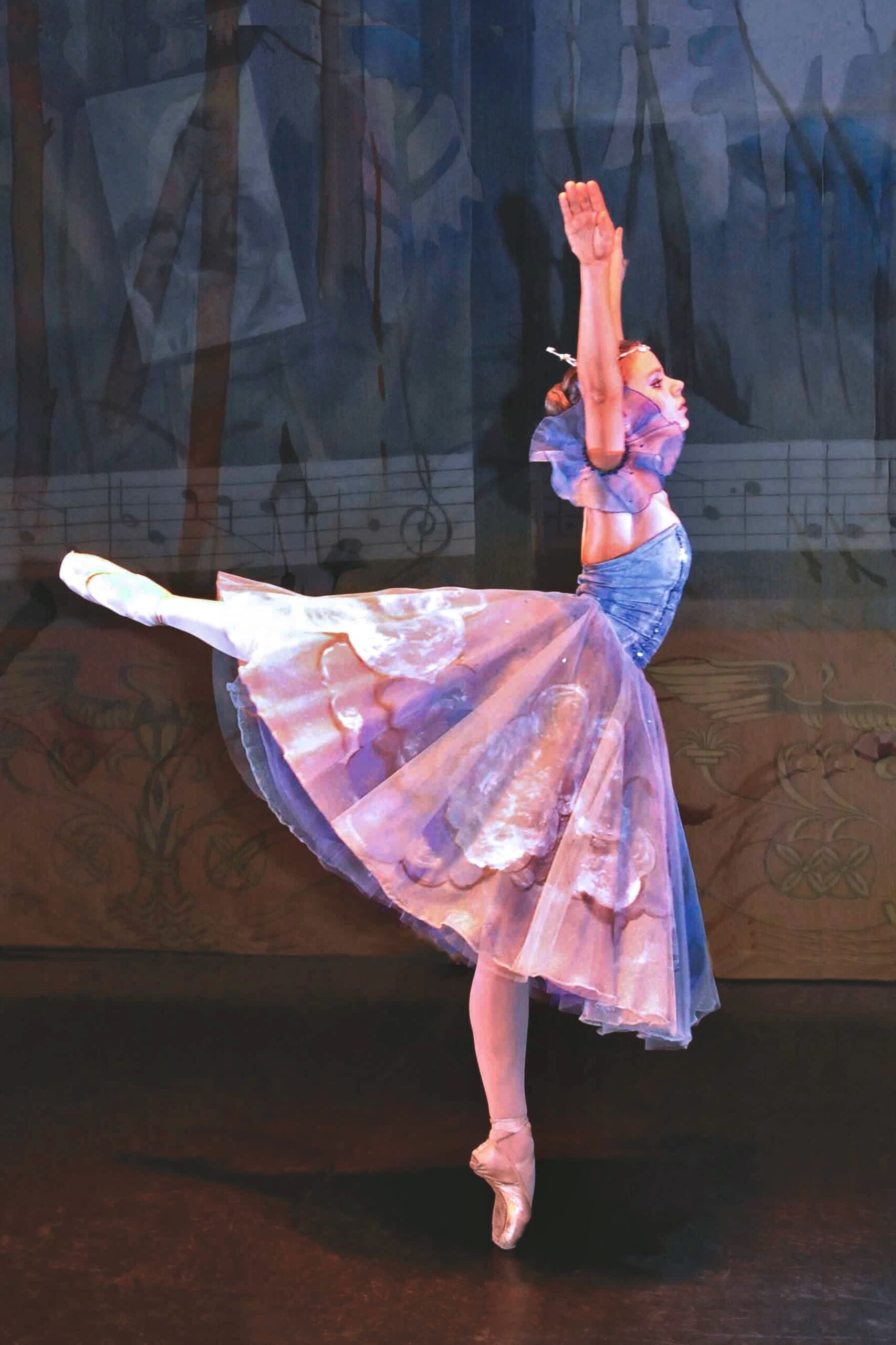 Hilisem Vanemuise ja rahvusooper Estonia balletiartist Kersti Kuuse 2010. aastal. Haldja variatsioon balletist „Tuhkatriinu“; muusika Sergei Prokofjev, lavastaja Oleg Titov. FOTO: Sulev Kuuse