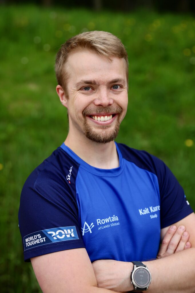 Fotol Team Rowtalia liige puidukeemik Kait Kaarel Puss