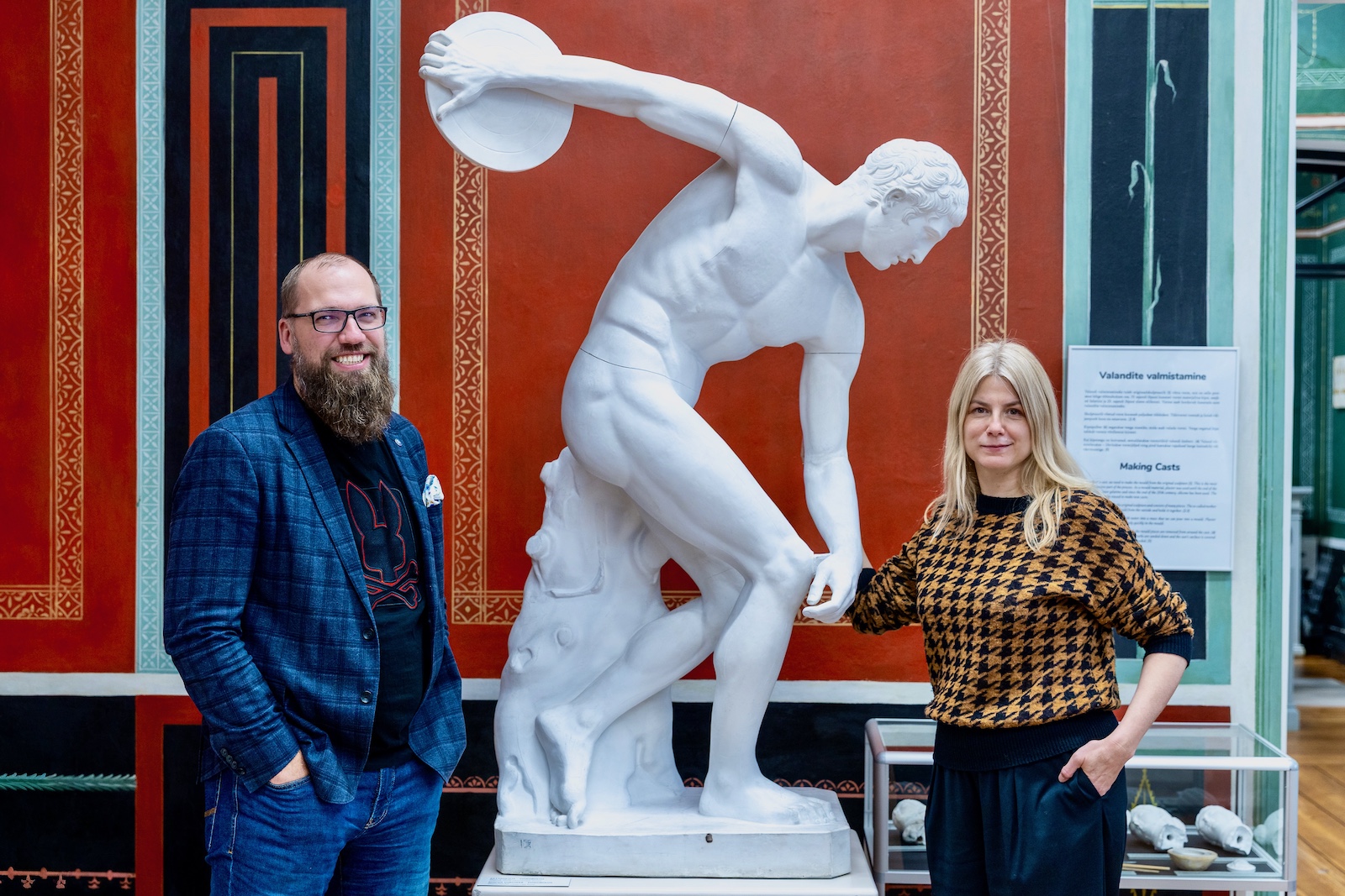 Pildil Tõnu Esko ja Kirsti Akkermann