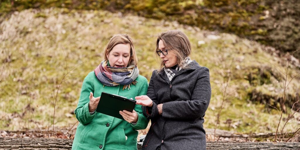 Fotol Kristi Kuningas ja Raili Marling