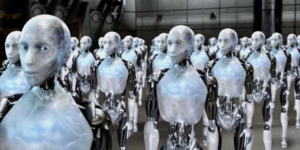 Kaader filmist „Mina, robot“ (2004)