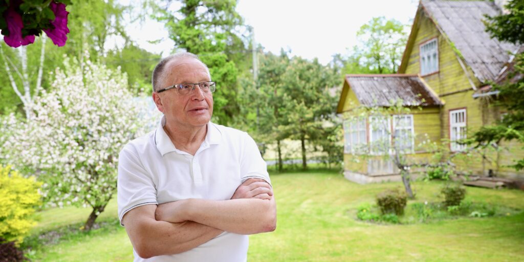 Jüri Allik oma koduõuel