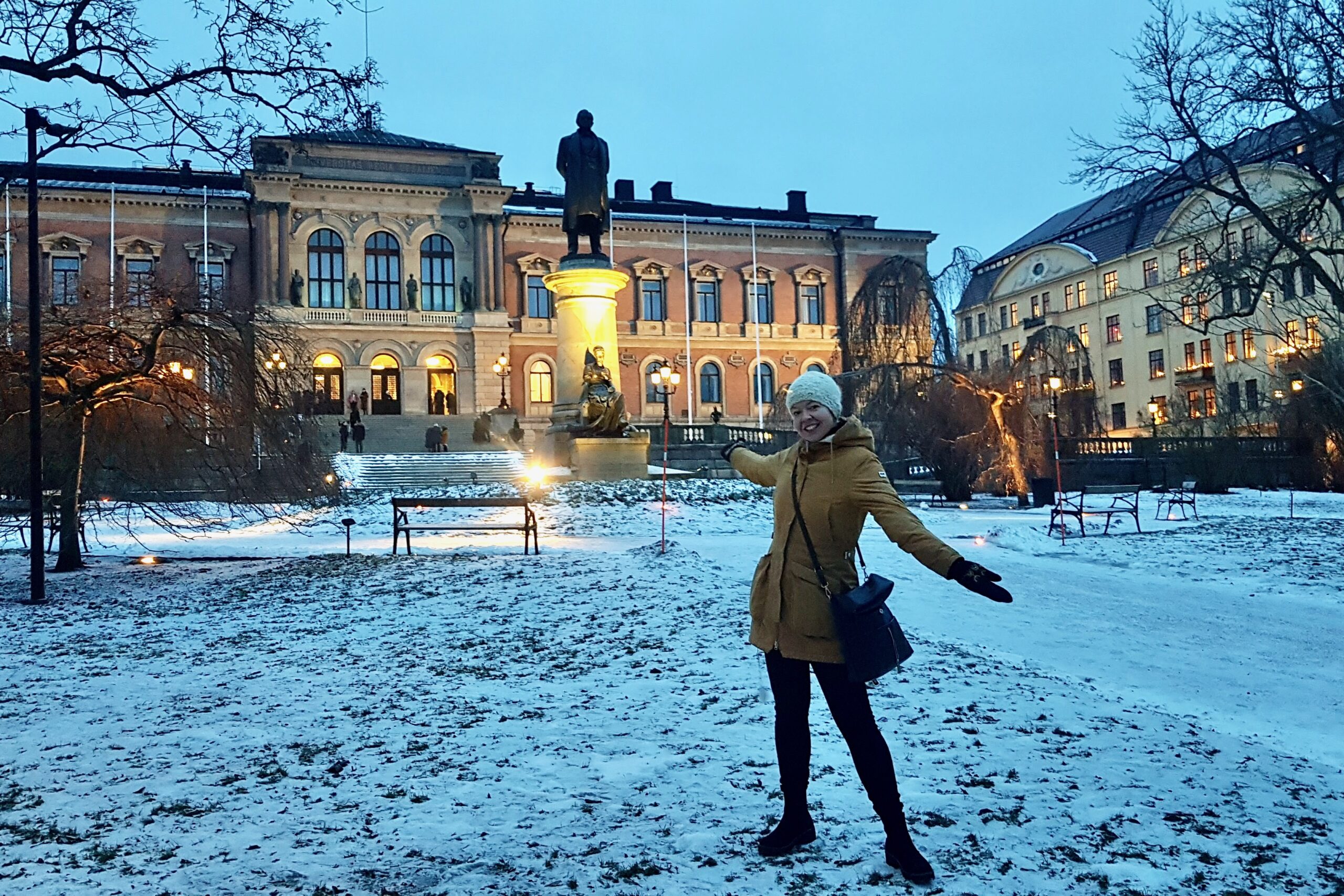 Järeldoktorandina Uppsala Ülikoolis. FOTO: Piret Norvik