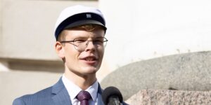 Renar Kihho 2023/2024. õppeaasta avaaktusel