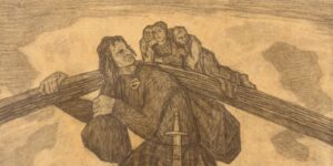 Kalevipoeg tuleb põrgust lauakoormaga