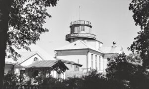 Astronoomi maja ja Tartu Tähetorn 25. juunil 1959. aastal.
